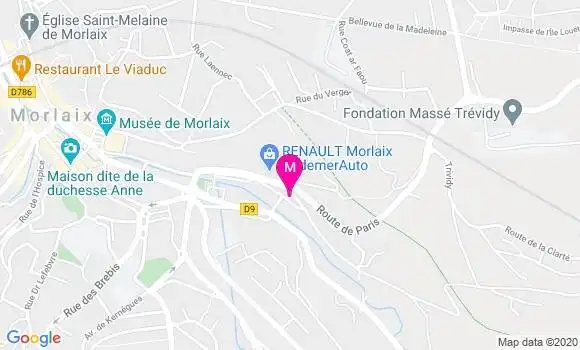 Localisation Dr Nicolas Hornez