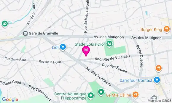 Localisation Dr Marie Favennec