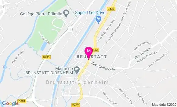 Localisation Dr Juliette Widolf