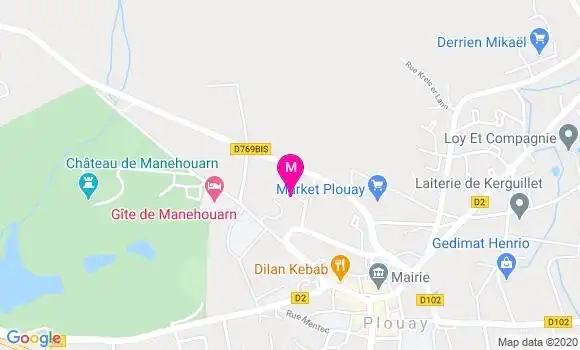 Localisation Dr Baptiste Ferry