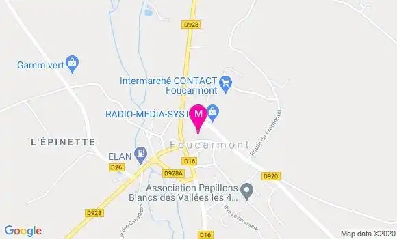 Localisation Dr Jennifer Caron