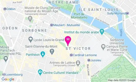 Localisation Dr Melanie Metallo