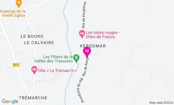 Localisation Dr Coralie Hebert