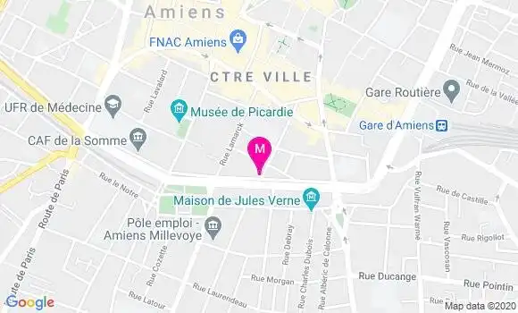 Localisation Dr Victoria Bourdrel