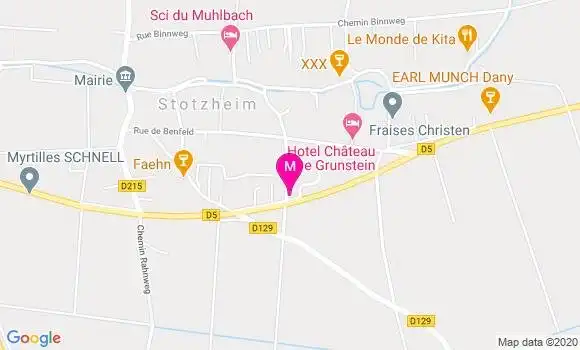 Localisation Dr Charlotte Thellier