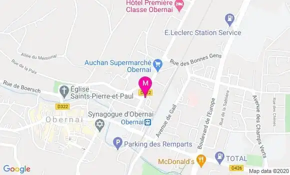 Localisation Dr Laura Iderne