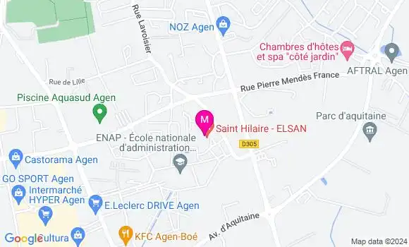 Localisation Dr Emmanuelle Fournie Dendane