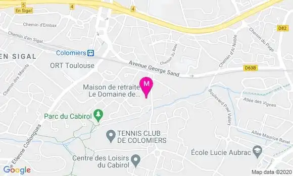 Localisation Dr Audrey Fabresse