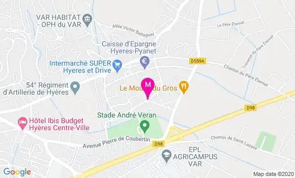 Localisation Dr Amelie Faure Moutet