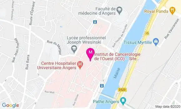 Localisation Dr Aude Testard