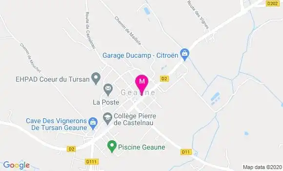 Localisation Dr Eloise Lalanne Azidrou