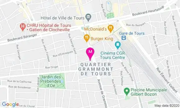 Localisation Dr Aude Linassier