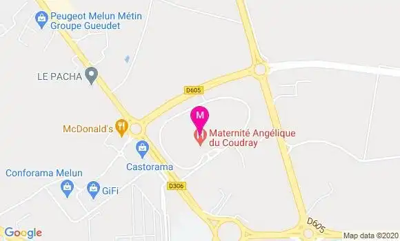 Localisation Dr Emmanuelle Melior
