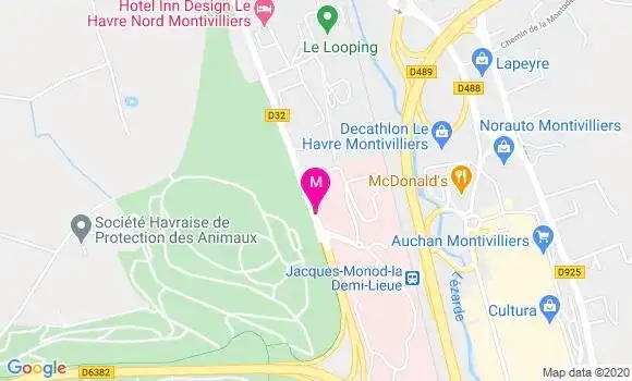Localisation Dr Adele Heranval
