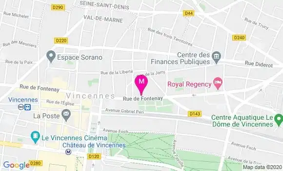 Localisation Dr Helene Leboulanger