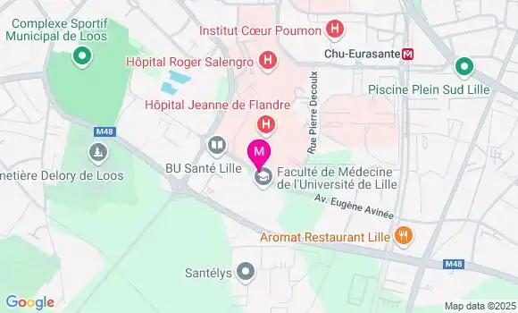 Localisation Dr Anne Parmentier