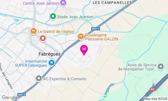 Localisation Dr Laurene Roques