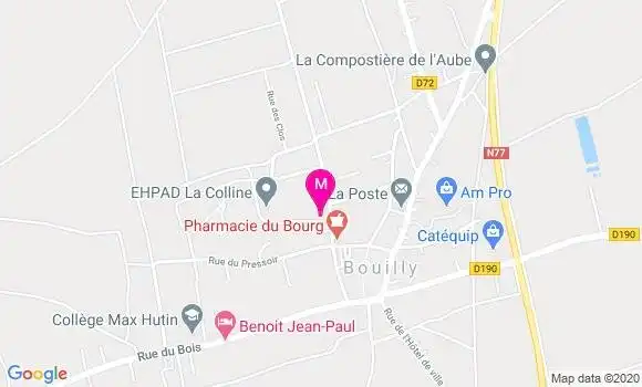 Localisation Dr Celine Huet Bouchard