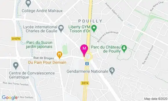 Localisation Dr Simon Dib