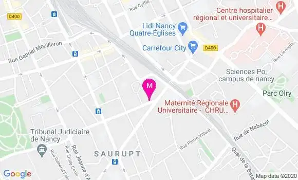 Localisation Dr Emmanuelle Buffet