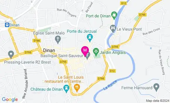 Localisation Dr Christine Reux
