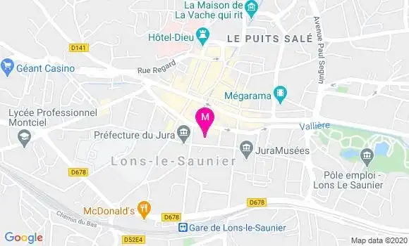 Localisation Dr Fabienne Galboud Vincent