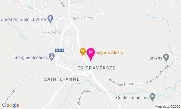 Localisation Dr Gisèle Gatein Longato