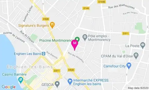 Localisation Dr Alexandra Desvignes