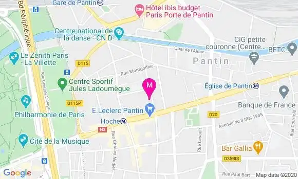 Localisation Dr Jacob Simony