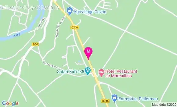 Localisation Dr Nadege Lordier