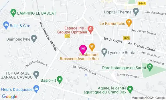 Localisation Dr Clara Ronin