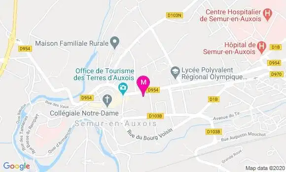 Localisation Dr Benoit Barrandon