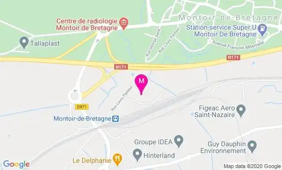Localisation Dr Isabelle Gourlay