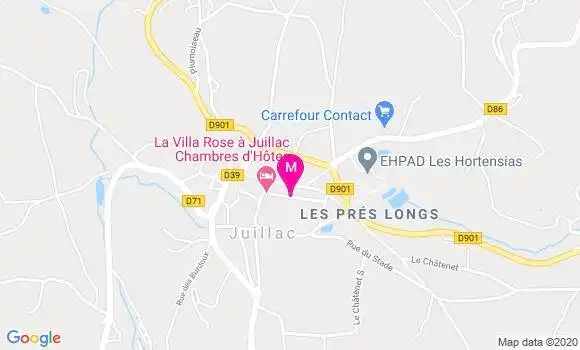Localisation Dr Valerie Valade