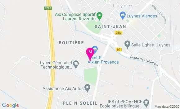 Localisation Dr Laurene Teisserenc