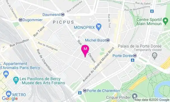 Localisation Dr Anne Lancelot Sollogoub