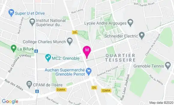 Localisation Dr Marine Gaillard