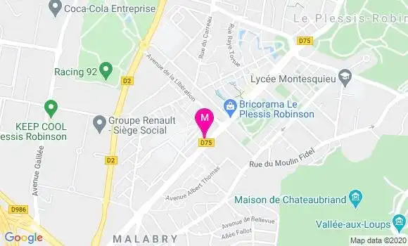 Localisation Dr Elodie Barille