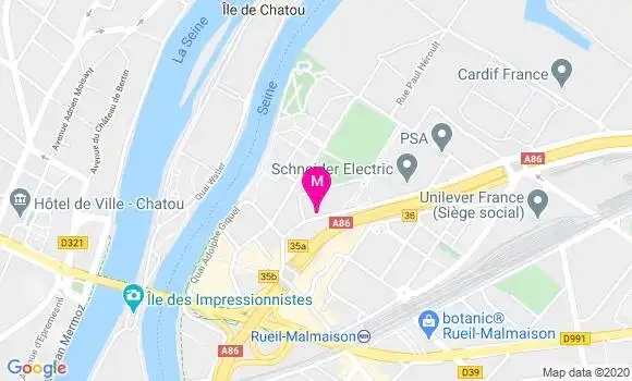 Localisation Dr Arnaud Bedin