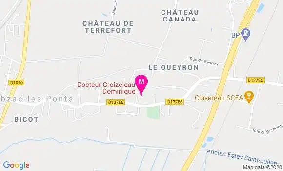 Localisation Dr Dominique Groizeleau