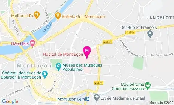 Localisation Dr Anne Boudot Blanchard