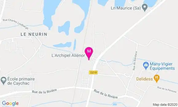 Localisation Dr Sophie Witte