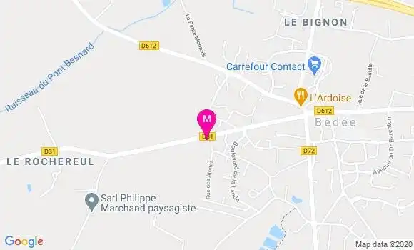 Localisation Dr Florence Doussin