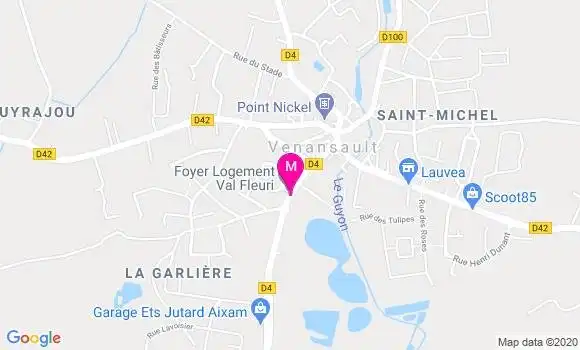 Localisation Dr Lionel Mandin