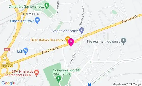 Localisation Dr Chloé Bonnet