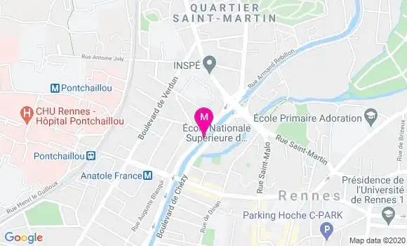 Localisation Dr Brigitte Doris