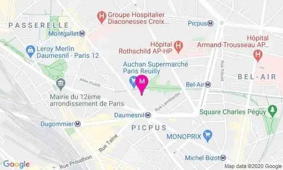 Localisation Dr Anne Sophie Chevalier