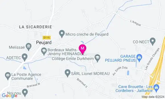 Localisation Dr Fedora Poissant