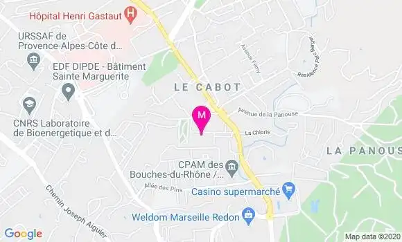 Localisation Dr Adrien Chossat