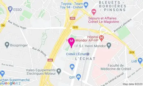 Localisation Dr Pauline Te